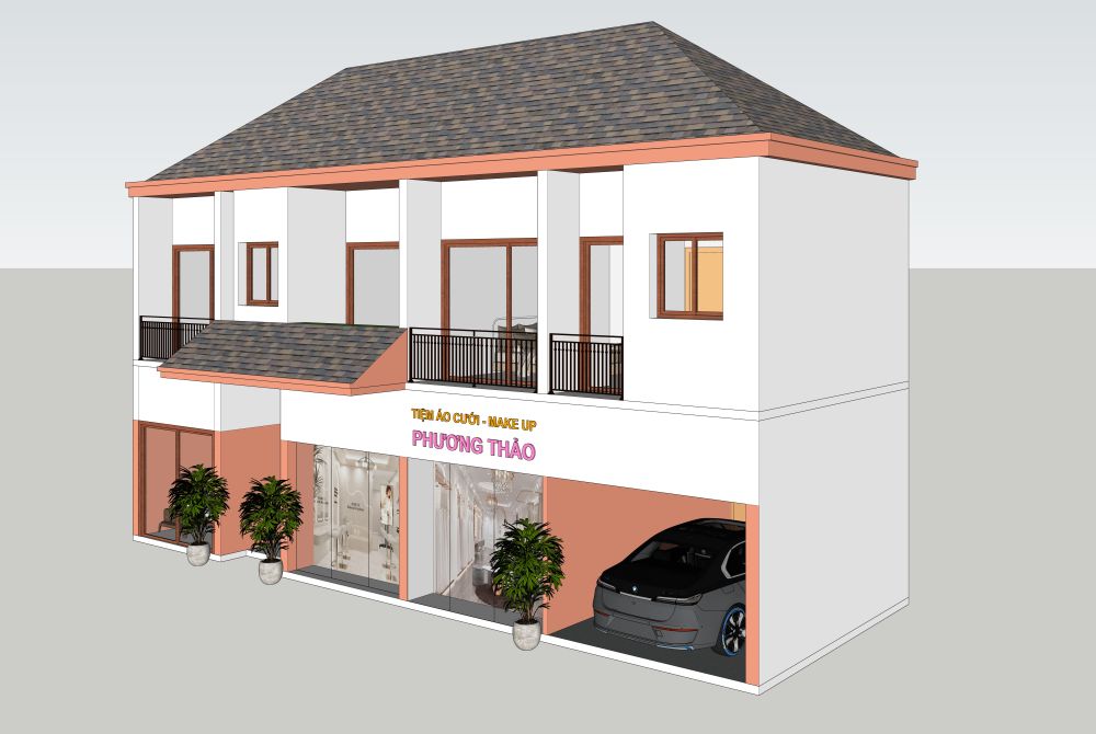 Biệt thự hai tầng Bình Chánh 150 m2