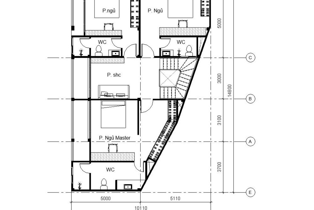 Biệt thự hai tầng Bình Chánh 150 m2