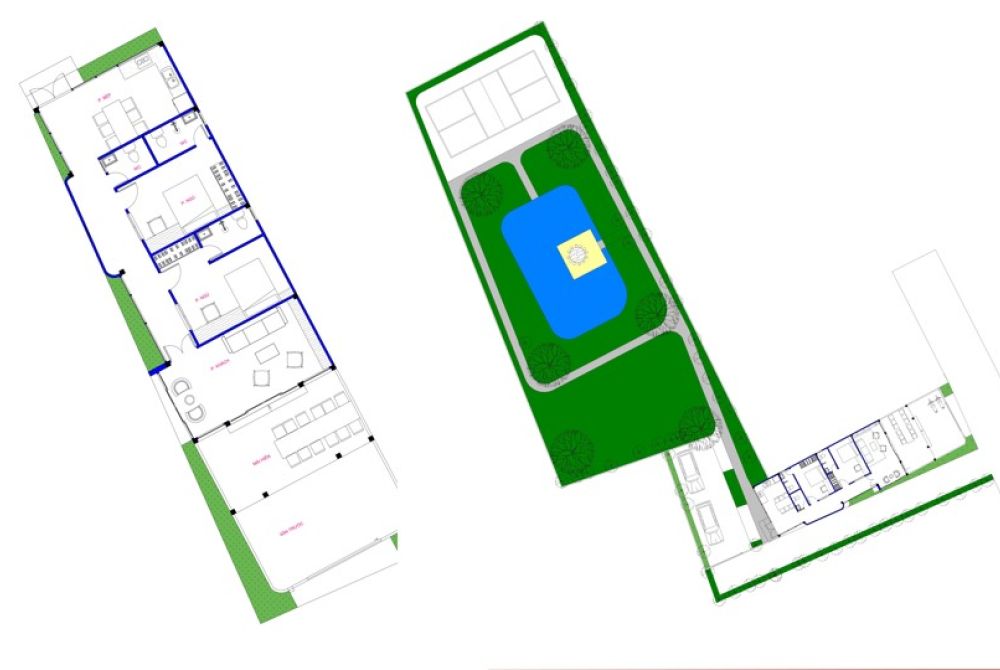 Biệt thự một tầng Long An 1.150 m2